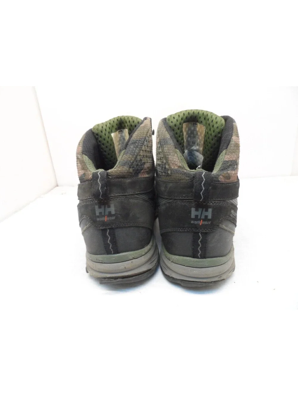 HELLY HANSEN Men's Alum Toe CP Mid-Cut Work Boots HHS191010 Black/Camo Size 11M